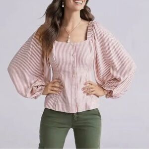 Cabi striped carnival top color is festive stripe new with tag
